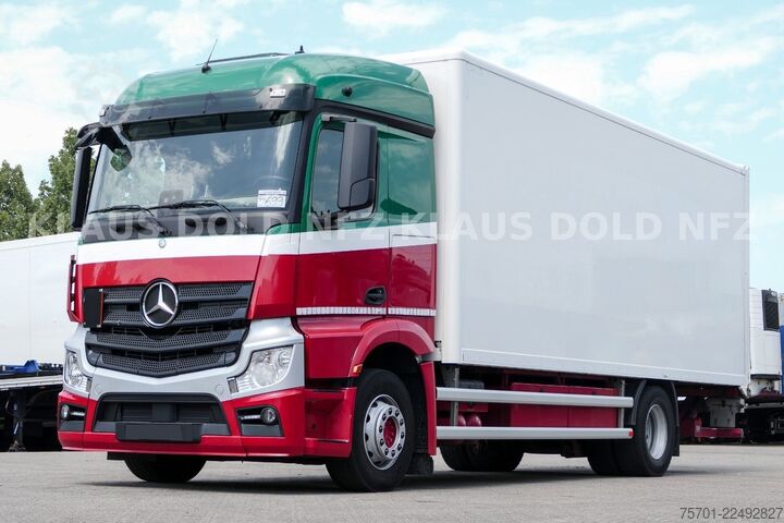 Camión caja MERCEDES-BENZ Actros 1842 Koffer Vollluft LBW Euro 6