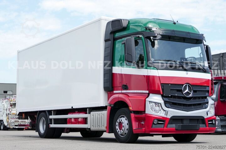Camión caja MERCEDES-BENZ Actros 1842 Koffer Vollluft LBW Euro 6