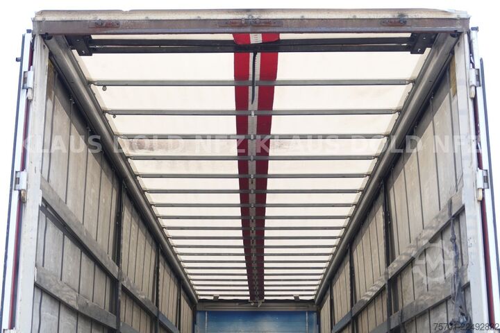 Semirremolque abierto con toldo KÖGEL S24-1 Pritsche Plane 94 m³ Liftachse safety-roof