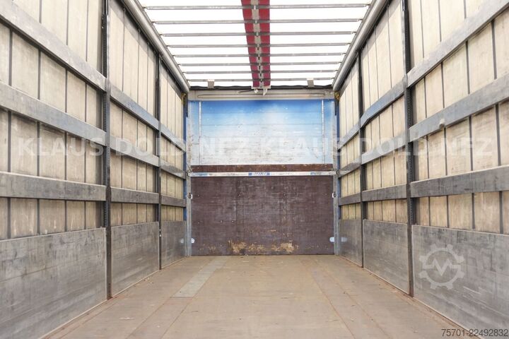 Semirremolque abierto con toldo KÖGEL S24-1 Pritsche Plane 94 m³ Liftachse safety-roof
