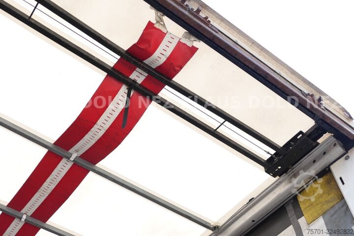 Semirremolque abierto con toldo KÖGEL S24-1 Pritsche Plane 94 m³ Liftachse safety-roof