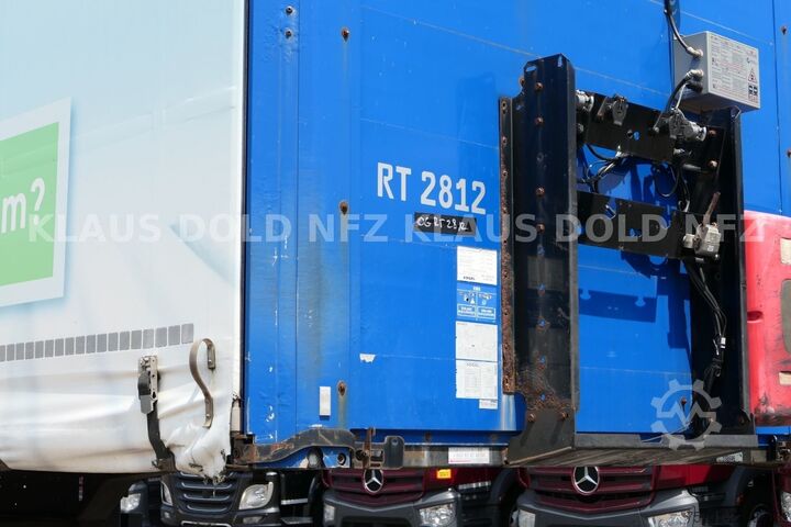 Semirremolque abierto con toldo KÖGEL S24-1 Pritsche Plane 94 m³ Liftachse safety-roof