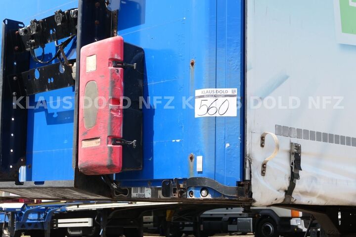 Semirremolque abierto con toldo KÖGEL S24-1 Pritsche Plane 94 m³ Liftachse safety-roof