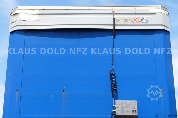 Semirremolque abierto con toldo KÖGEL S24-1 Pritsche Plane 94 m³ Liftachse safety-roof