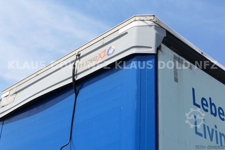 Semirremolque abierto con toldo KÖGEL S24-1 Pritsche Plane 94 m³ Liftachse safety-roof