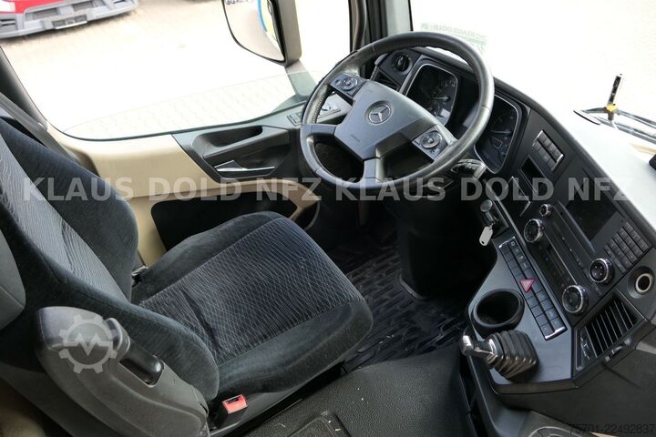 Camión plataforma con toldo MERCEDES-BENZ Actros 2542 Pritsche Plane Kamera LBW EU6