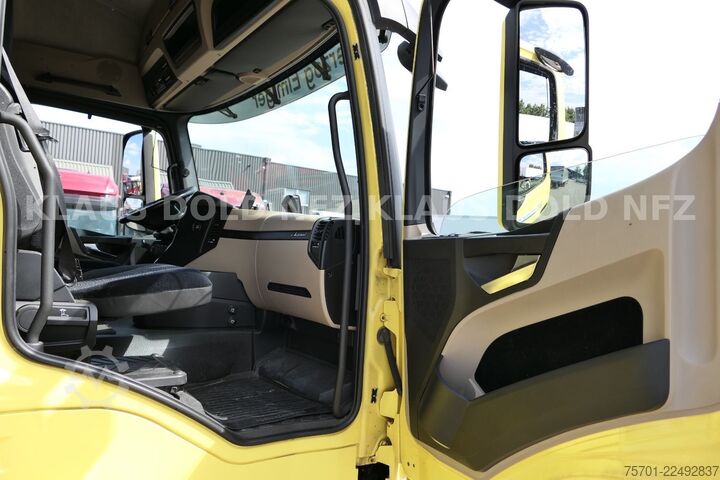 Camión plataforma con toldo MERCEDES-BENZ Actros 2542 Pritsche Plane Kamera LBW EU6