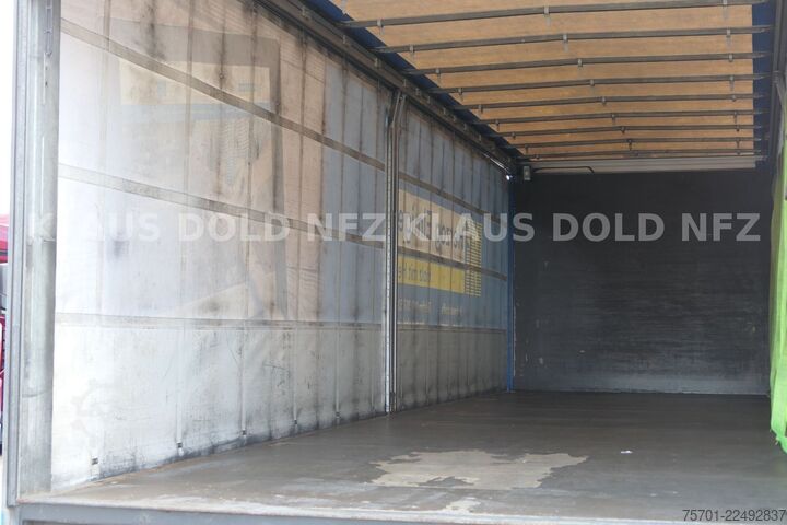 Camión plataforma con toldo MERCEDES-BENZ Actros 2542 Pritsche Plane Kamera LBW EU6