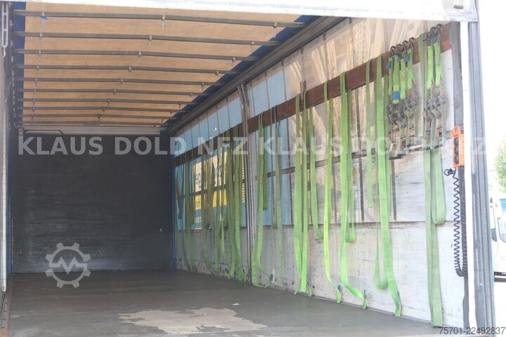 Camión plataforma con toldo MERCEDES-BENZ Actros 2542 Pritsche Plane Kamera LBW EU6