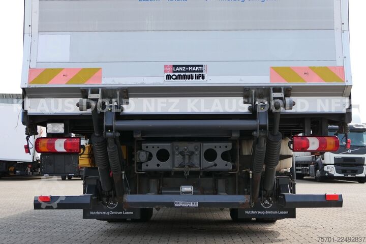 Camión plataforma con toldo MERCEDES-BENZ Actros 2542 Pritsche Plane Kamera LBW EU6