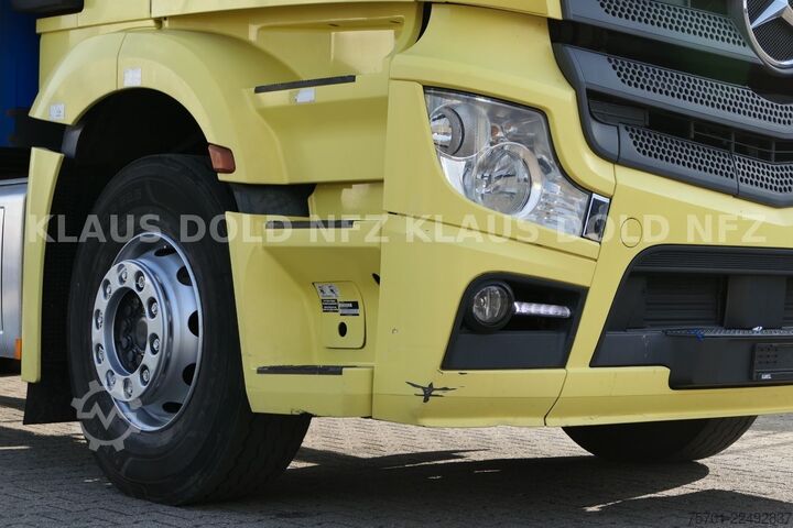 Camión plataforma con toldo MERCEDES-BENZ Actros 2542 Pritsche Plane Kamera LBW EU6