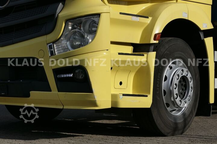 Camión plataforma con toldo MERCEDES-BENZ Actros 2542 Pritsche Plane Kamera LBW EU6