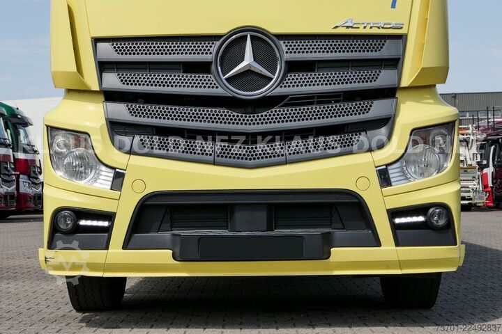 Camión plataforma con toldo MERCEDES-BENZ Actros 2542 Pritsche Plane Kamera LBW EU6