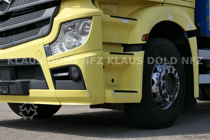 Camión plataforma con toldo MERCEDES-BENZ Actros 2542 Pritsche Plane Kamera LBW EU6