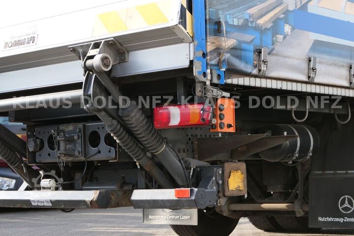 Camión plataforma con toldo MERCEDES-BENZ Actros 2542 Pritsche Plane Kamera LBW EU6