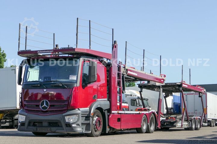 Camión portacoches MERCEDES-BENZ Antos 2343 Autotransp. Kässbohrer Supertrans