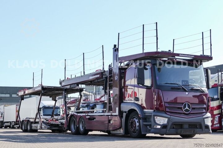 Camión portacoches MERCEDES-BENZ Antos 2343 Autotransp. Kässbohrer Supertrans