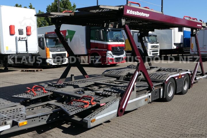 Camión portacoches MERCEDES-BENZ Antos 2343 Autotransp. Kässbohrer Supertrans
