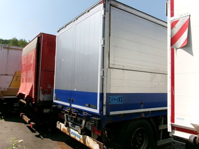 Getränkeanhänger KRONE 2 Achs Schwenkwand*7,3 m*Staplerhalter*BPW*Luft