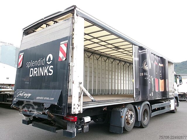 LKW mit Pritsche & Plane MAN 26.360 TGs*9 m SafeServer*2,5 to LBW*Lift/Lenk