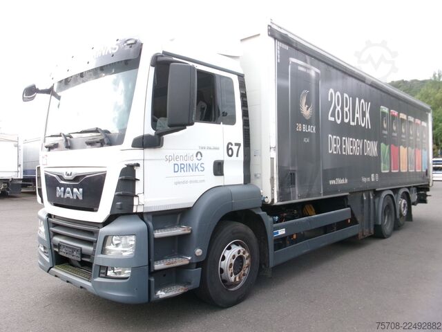 LKW mit Getränkeaufbau MAN 26.360 TGs*9 m SafeServer*2,5 to LBW*Lift/Lenk