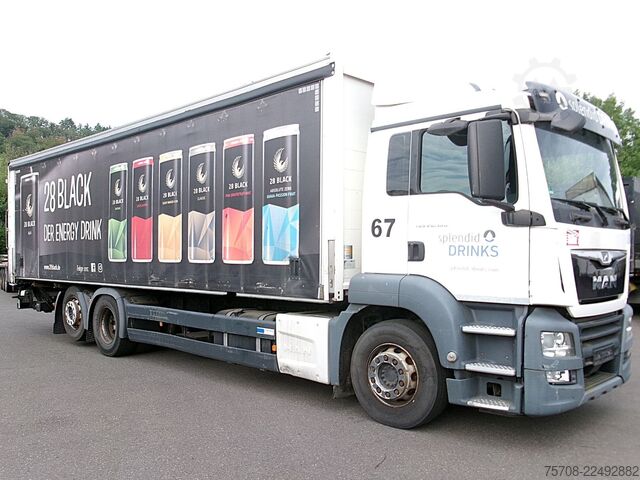 LKW mit Getränkeaufbau MAN 26.360 TGs*9 m SafeServer*2,5 to LBW*Lift/Lenk