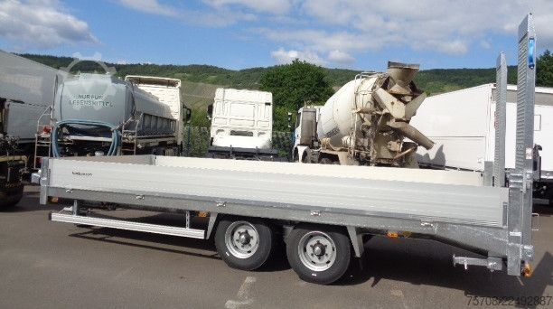 Tieflader Anhänger HUMBAUR HBT 106225 BS schräg 11,9 to GG SOFORT VERFÜGBAR