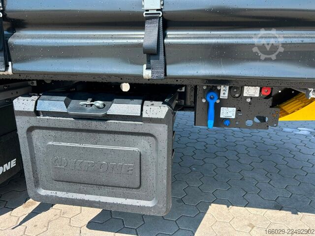 مقطورة نصفية مفتوحة مع قماش مشمع KRONE SDP 27 Mega Schiebeplanen Auflieger Hubdach