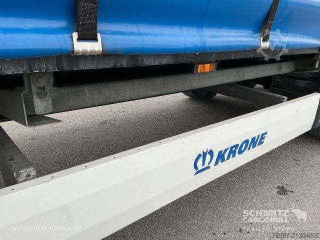Open semitrailer with tarp Krone Curtainsider Standard