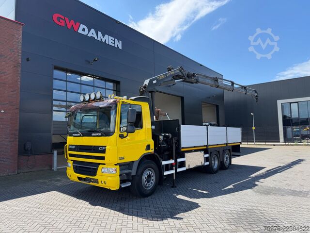 Kamion sa kranom DAF CF 75.310 6x2 Palfinger PK 16502 Euro 5