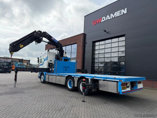 Kamion sa kranom Scania R450 6x2 HMF 5020-K7+2 ,Winch Euro 6