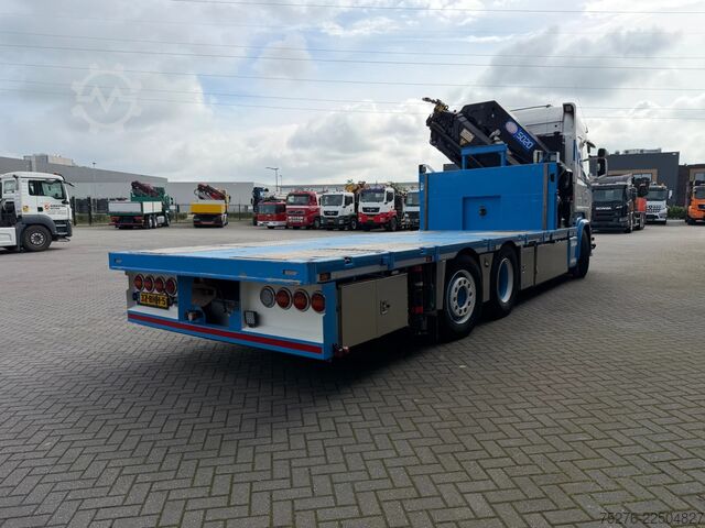 Kamion sa kranom Scania R450 6x2 HMF 5020-K7+2 ,Winch Euro 6