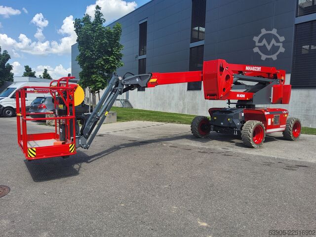 Articulated telescopic work platform Magni MHAB22RT