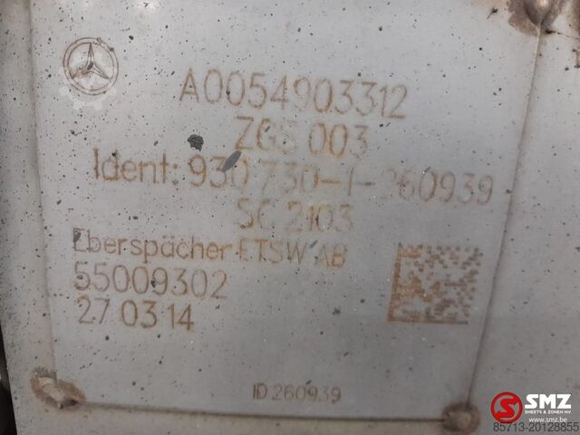 Catalyseur Mercedes Occ katalysator Euro 6 Mercedes