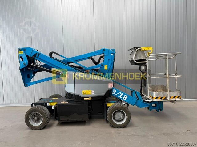 Plataforma de trabalho telescópica articulada Genie Z 33/18