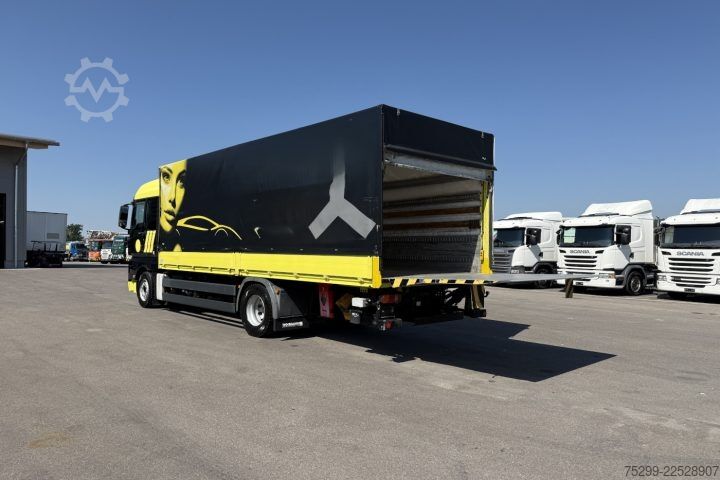 Kamion s ravnom platformom i ceradom MAN TGX 18.360 4x2 Plane/HB / Swiss-Vehicle