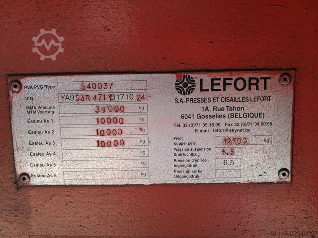 Betongsaks Lefort S40037