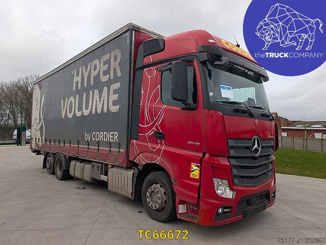 Terpal gelongsor Mercedes-Benz Actros 2548