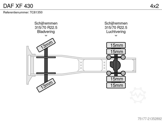 Standard-SZM DAF XF 430