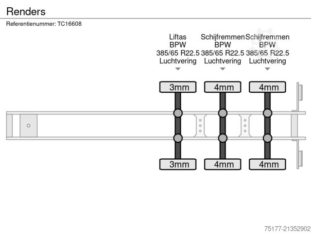 Transport de conteneurs Renders 