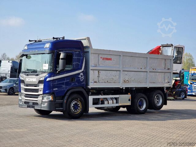 Volquete con grúa Scania G500 6x2 - Tipper + Palfinger epsilon M110L - R...