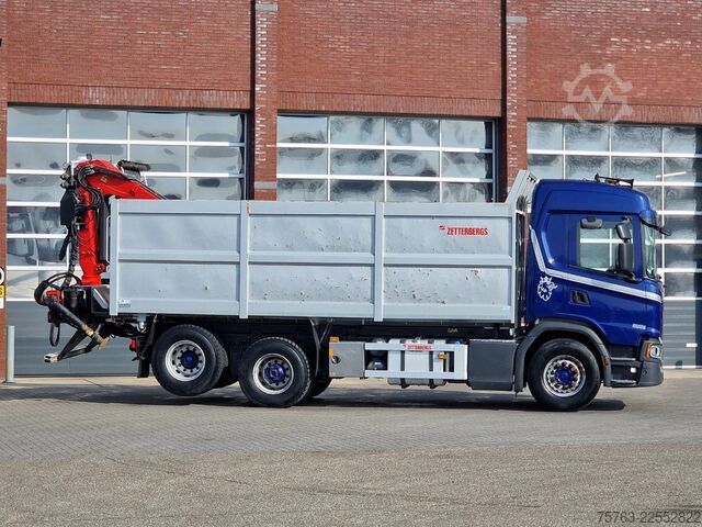 Kiper sa dizalicom Scania G500 6x2 - Tipper + Palfinger epsilon M110L - R...