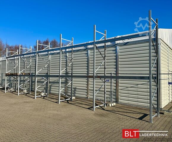 Rak palet 19,6 lfm Palettenregale für Außenbereich H: 4,5m , 3000 kg Fachlast , FVZ