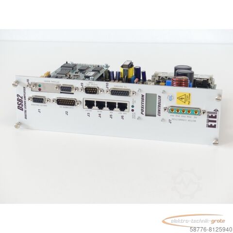 ETEL  DSB2 Digital Servo Amplifier Contoller DSB2P142-111E-000H SN 014661437