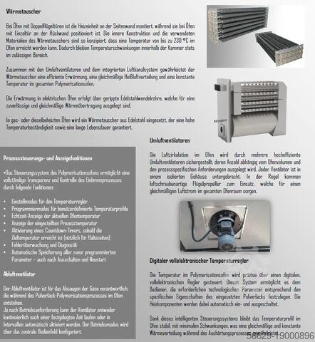 ⭐ Elektro-Pulverofen | 18 kW | Neu | Proton MATOVENB-101610