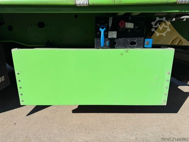 Open semitrailer with tarp KRONE SD *  * HUBDACH * LIFTACHSE * 2,90 M HOCH *