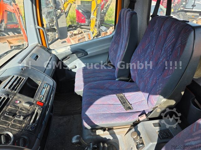 Pašizgāzējs kravas automašīna MERCEDES-BENZ Atego 1218 / Kipper+Kran / load 5,2ton / E3