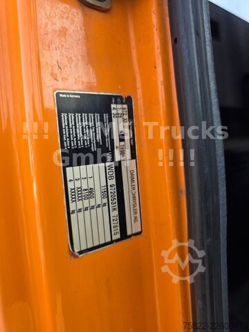 Pašizgāzējs kravas automašīna MERCEDES-BENZ Atego 1218 / Kipper+Kran / load 5,2ton / E3
