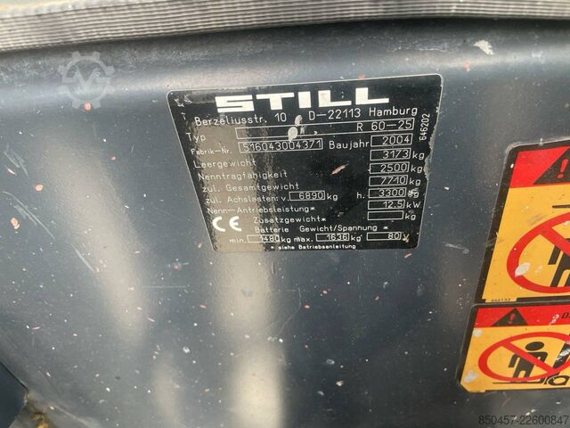 Elektrický – 4 kolesá Still R60-25 /batt 2013
