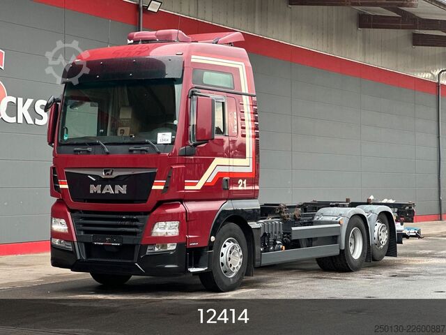 Camion con cassone intercambiabile MAN TGX 26.460 6x2 LL / EBA / LGS / ACC / NLA / BÄR